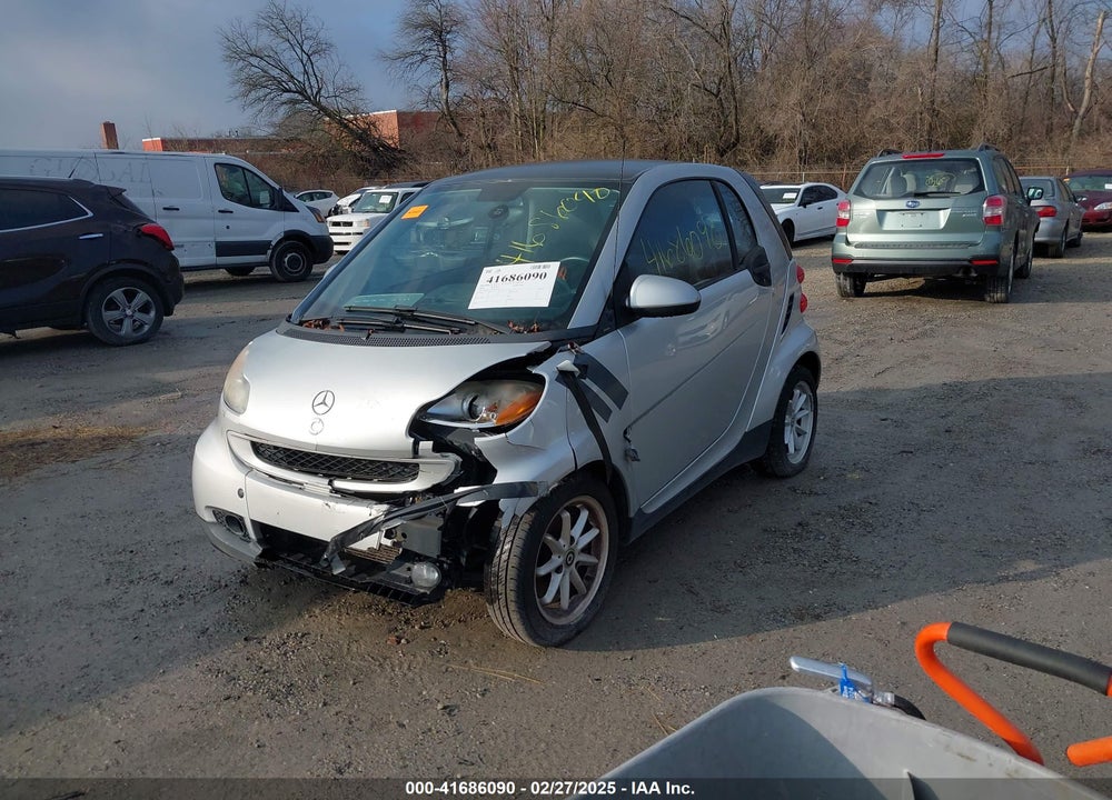 2008 SMART FORTWO PASSION/PURE VIN: WMEEJ31XX8K165572