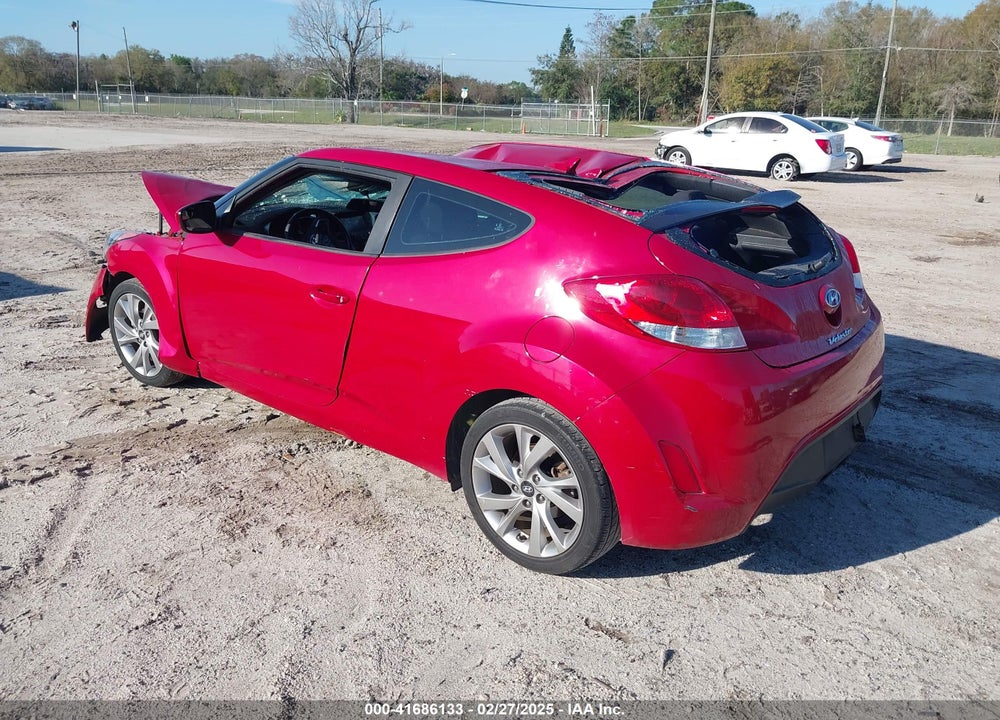 2017 HYUNDAI VELOSTER VIN: KMHTC6AD9HU317655