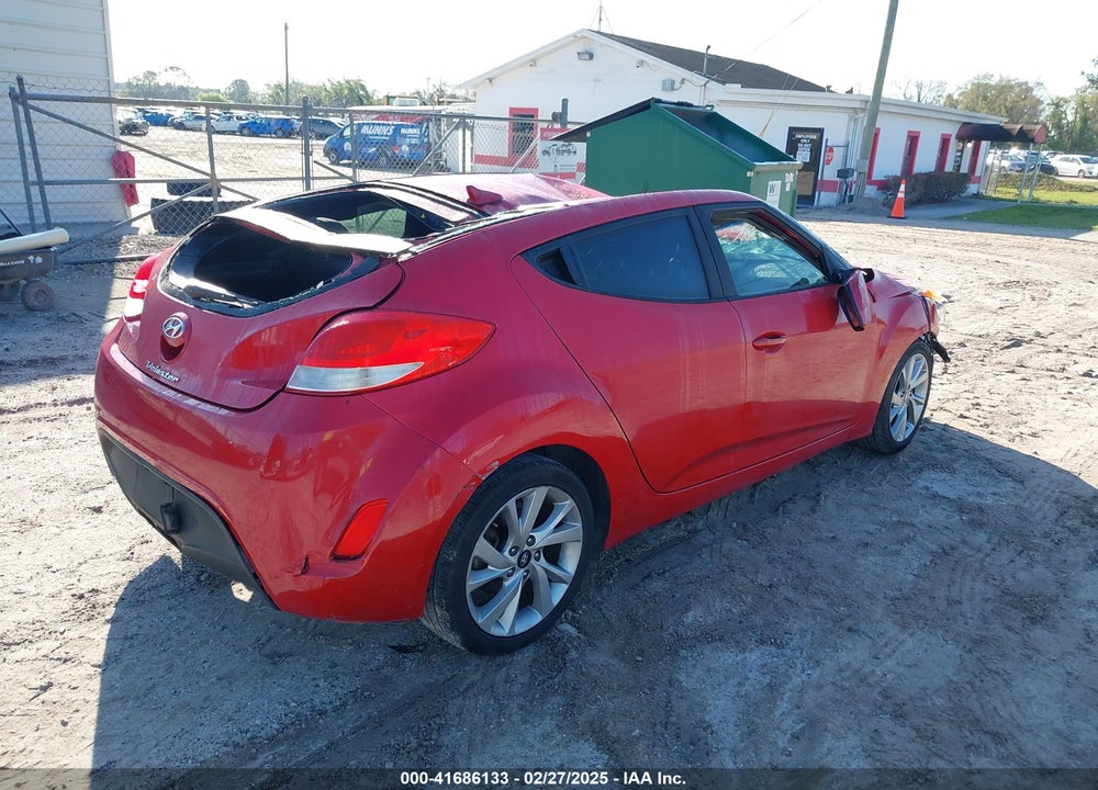 2017 HYUNDAI VELOSTER VIN: KMHTC6AD9HU317655