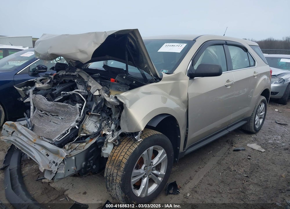 2011 CHEVROLET EQUINOX LS VIN: 2GNALBEC3B1312788