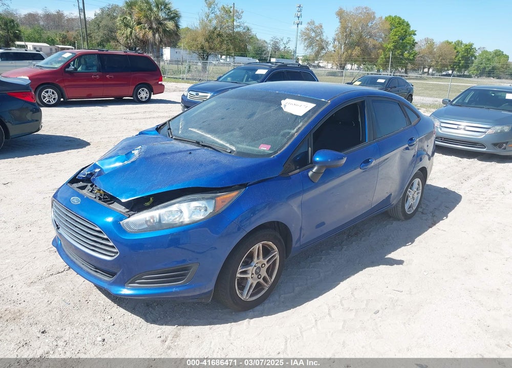 2019 FORD FIESTA VIN: 3FADP4BJ8KM155265