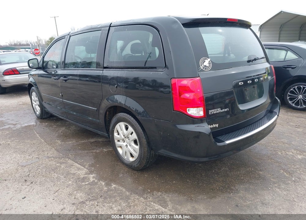 2015 DODGE GRAND CARAVAN VIN: 2C4RDGBGXFR671012