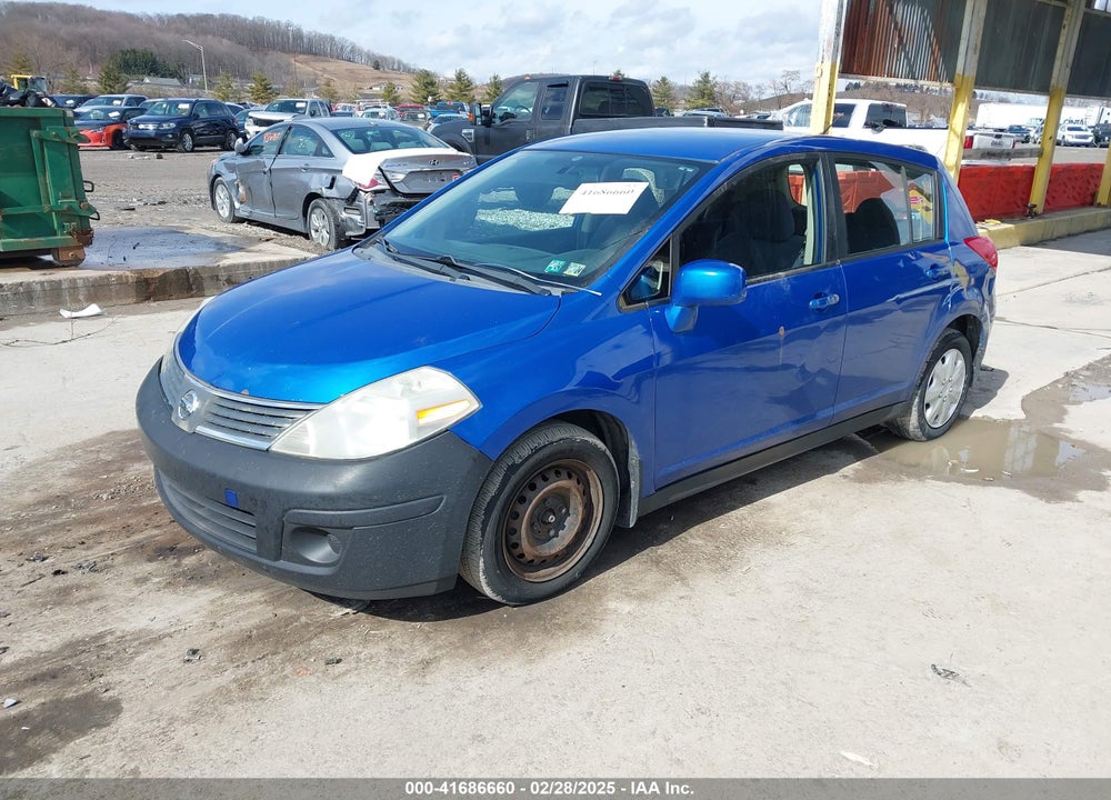 2007 NISSAN VERSA VIN: 3N1BC13E17L423702