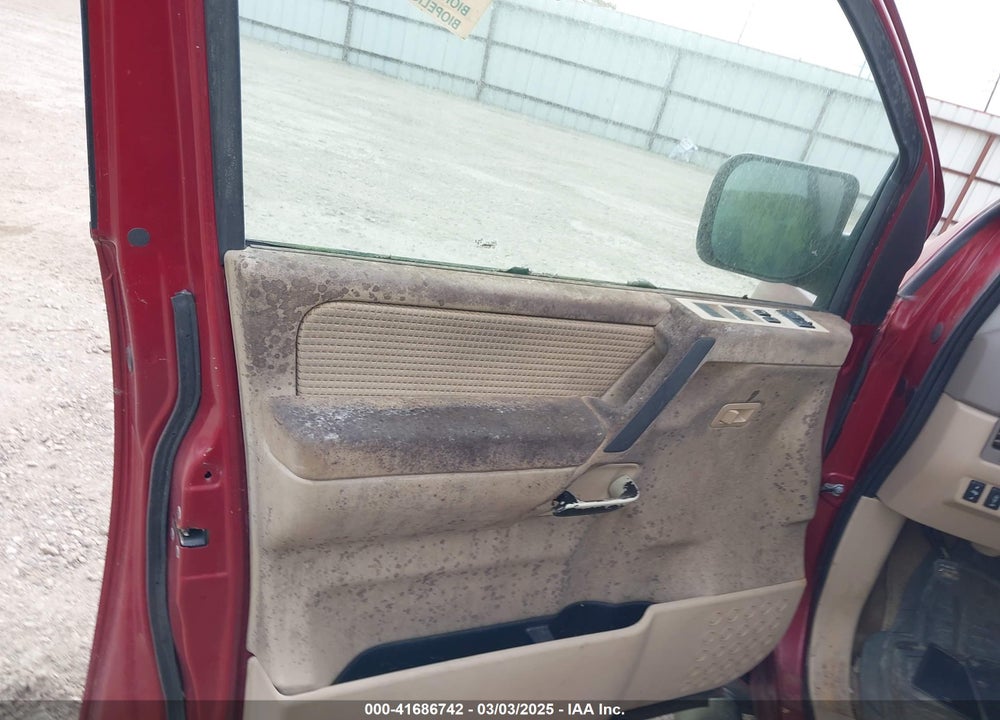 2008 NISSAN TITAN LE/SE VIN: 1N6BA07D78N343298