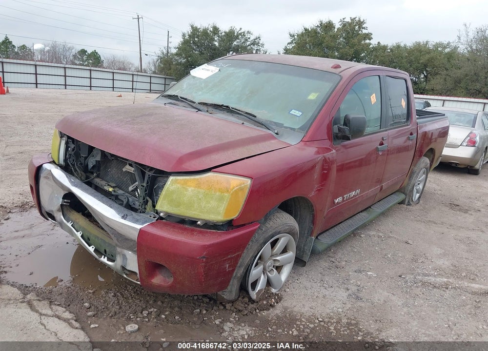 2008 NISSAN TITAN LE/SE VIN: 1N6BA07D78N343298