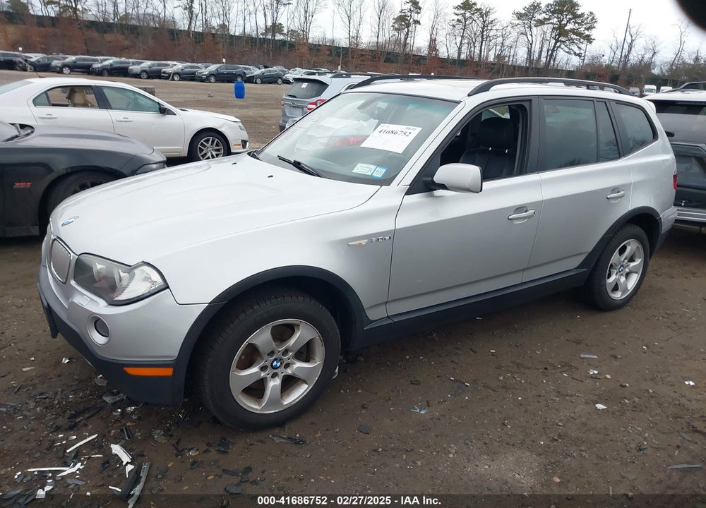 2007 BMW X3 3.0SI VIN: WBXPC93447WF18831