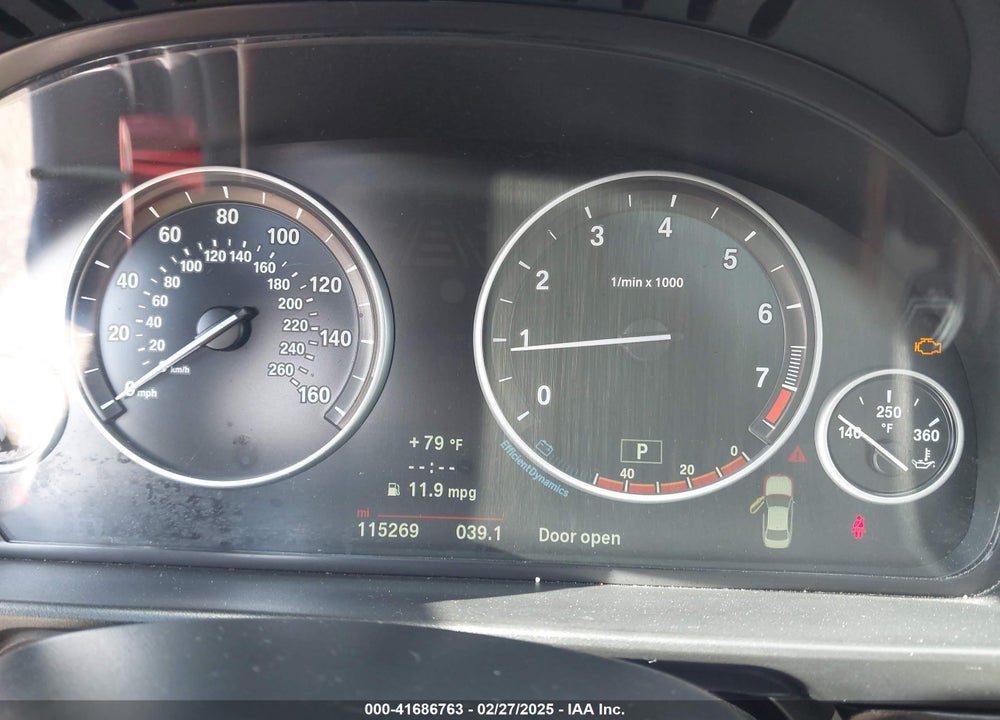 2014 BMW 5 SERIES 528I VIN: WBA5A5C50ED505119