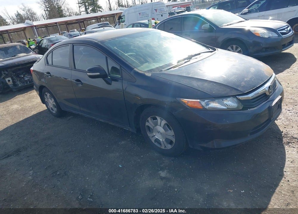 2012 HONDA CIVIC HYBRID VIN: JHMFB4F26CS000676