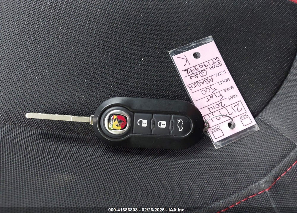 2014 FIAT 500 ABARTH VIN: 3C3CFFFH9ET190942