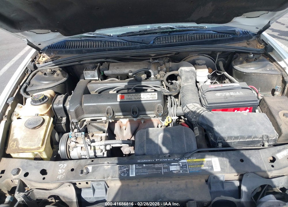 1997 SATURN SL SL2 VIN: 1G8ZK5275VZ254745