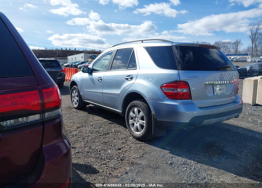 2007 MERCEDES-BENZ ML 350 4MATIC VIN: 4JGBB86EX7A266579