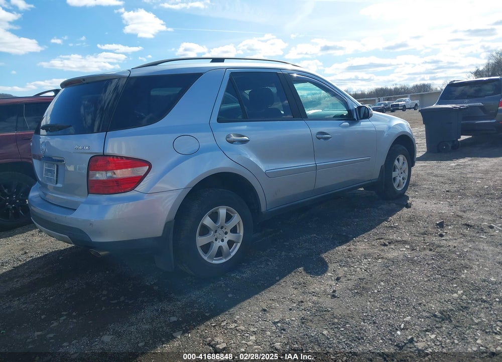 2007 MERCEDES-BENZ ML 350 4MATIC VIN: 4JGBB86EX7A266579