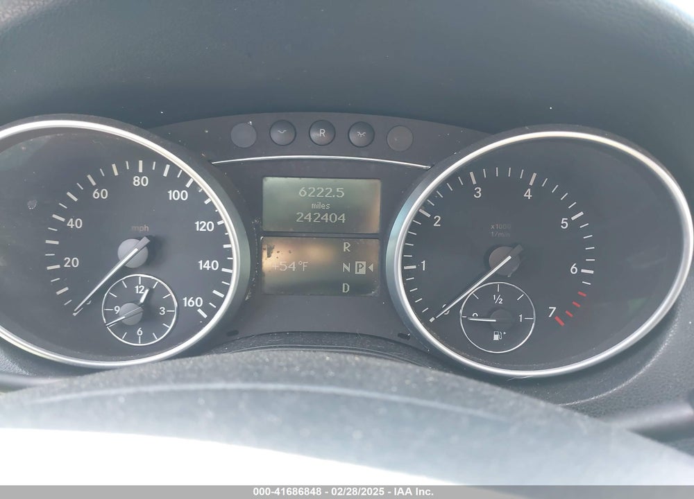 2007 MERCEDES-BENZ ML 350 4MATIC VIN: 4JGBB86EX7A266579