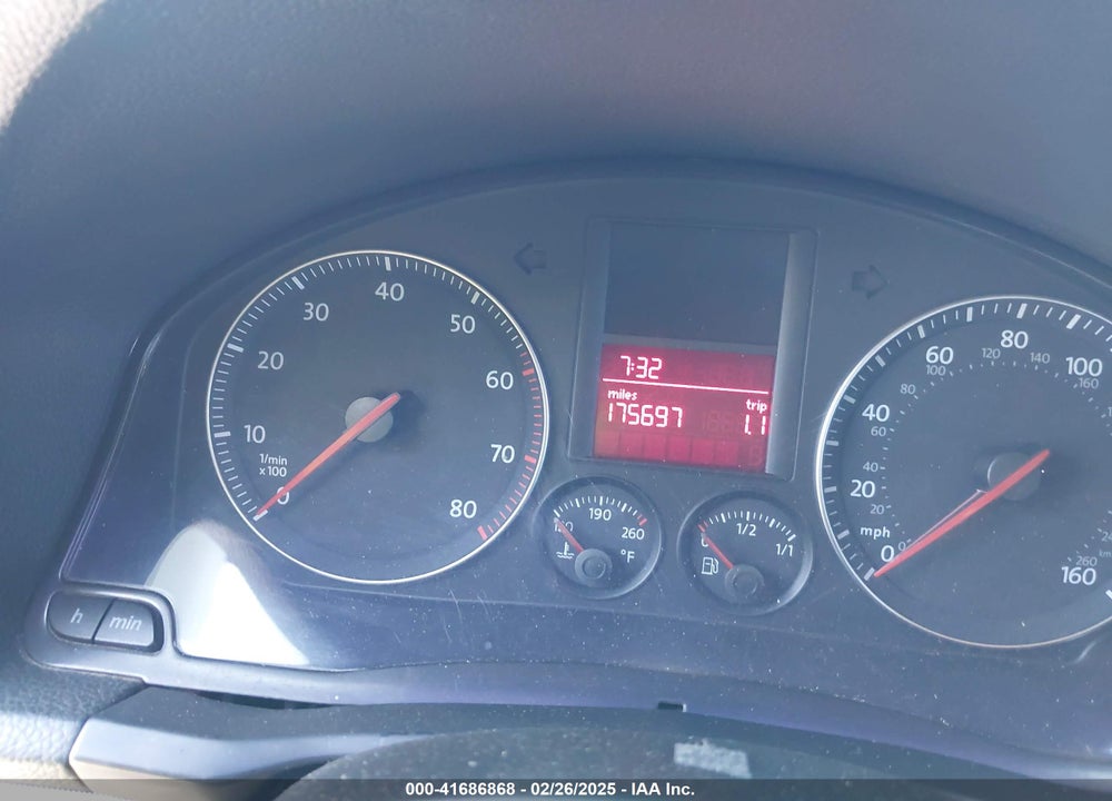 2006 VOLKSWAGEN JETTA 2.5 VIN: 3VWRG71K96M664988