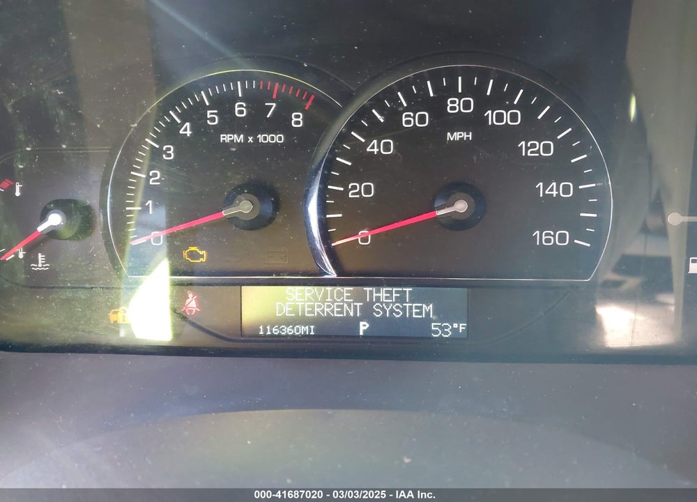 2008 CADILLAC SRX V6 VIN: 1GYEE637480103009