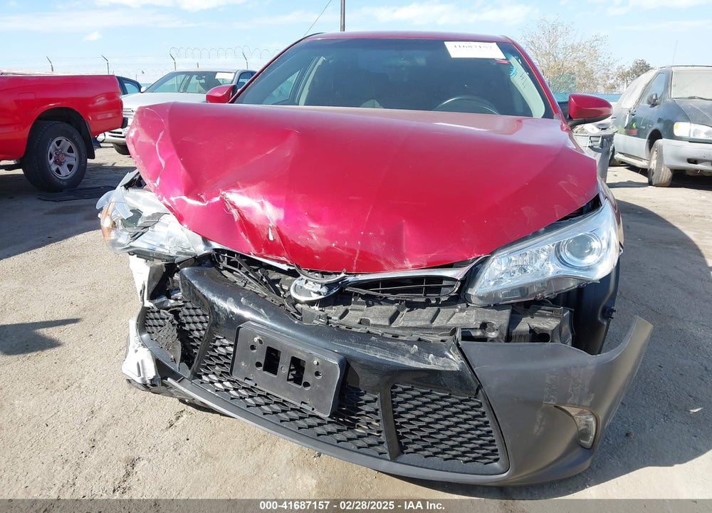 2017 TOYOTA CAMRY SE VIN: 4T1BF1FK4HU760700