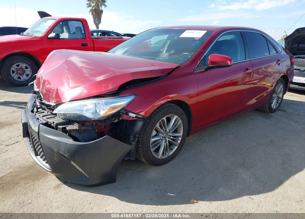 2017 TOYOTA CAMRY SE VIN: 4T1BF1FK4HU760700