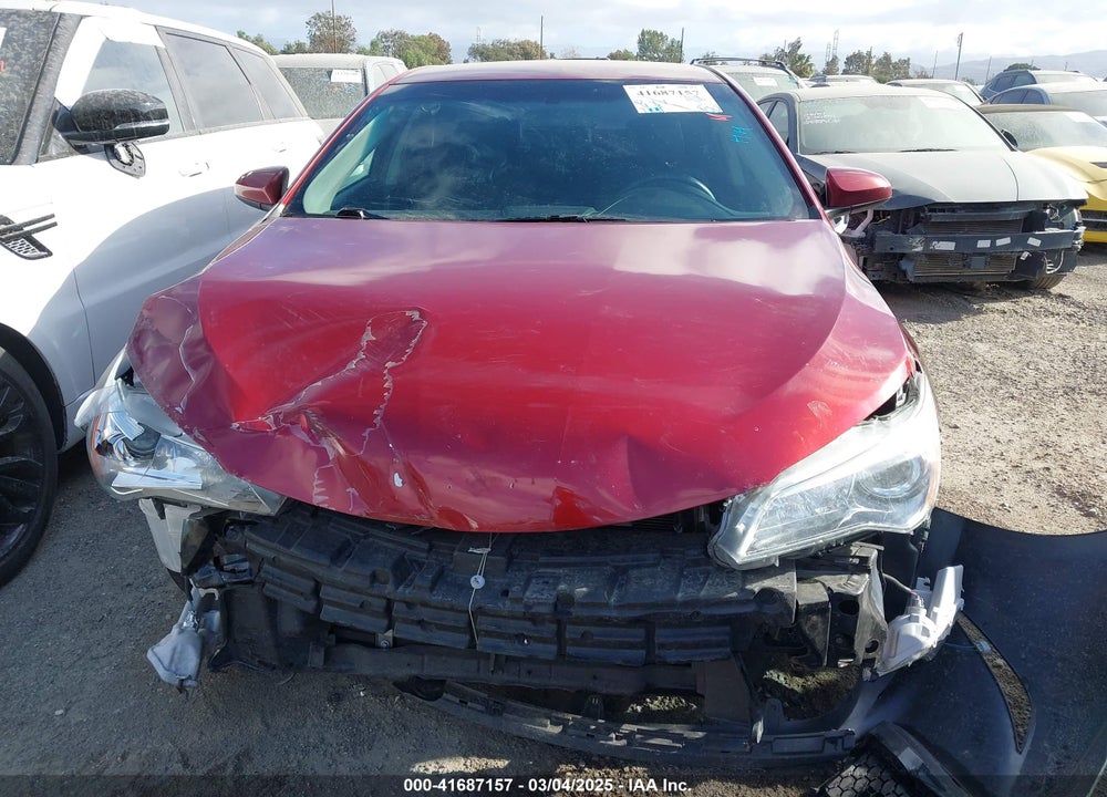 2017 TOYOTA CAMRY SE VIN: 4T1BF1FK4HU760700