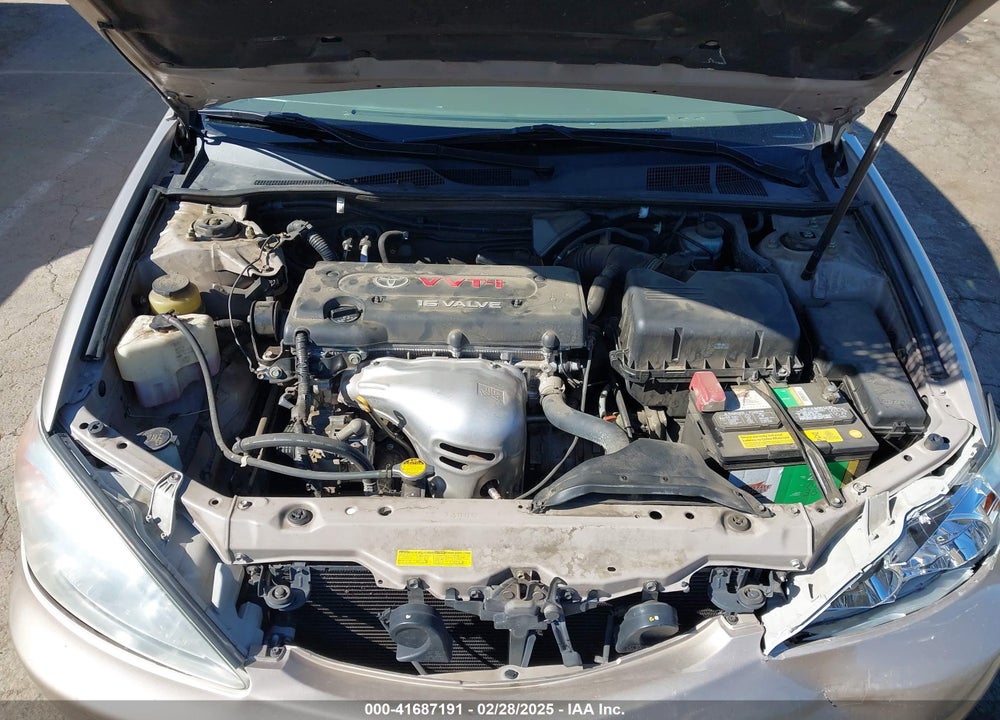 2002 TOYOTA CAMRY LE VIN: 4T1BE32K12U595670