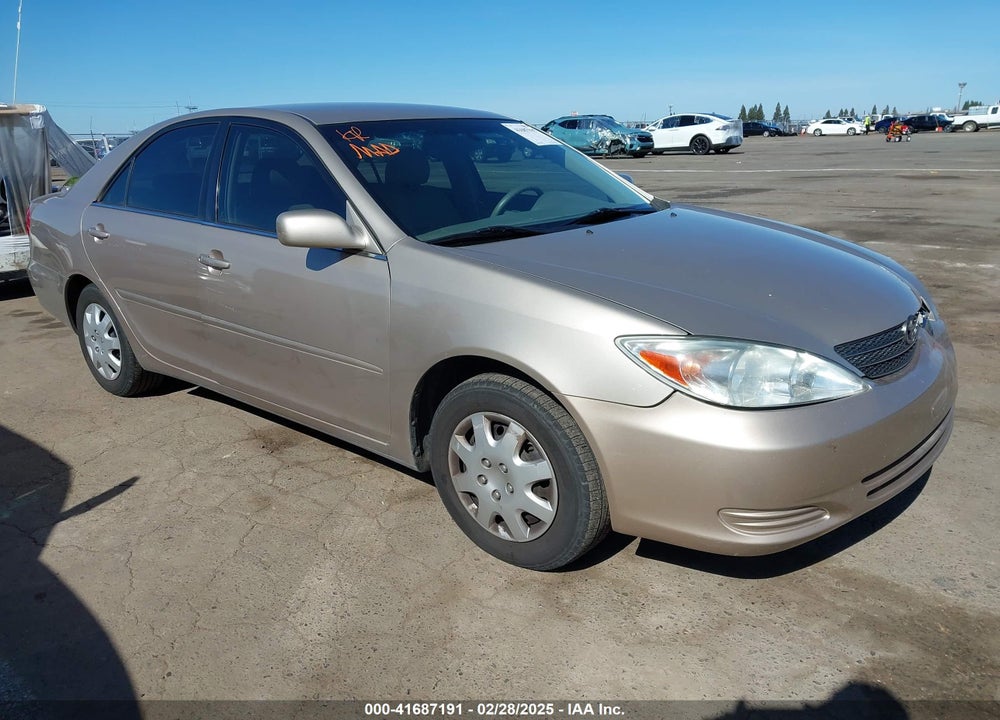 2002 TOYOTA CAMRY LE VIN: 4T1BE32K12U595670