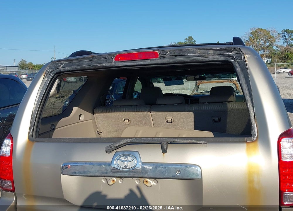 2008 TOYOTA 4RUNNER SR5 V6 VIN: JTEBU14R88K028457