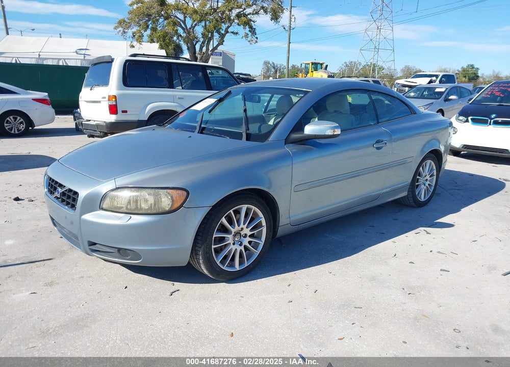 2008 VOLVO C70 T5 VIN: YV1MC67268J048654