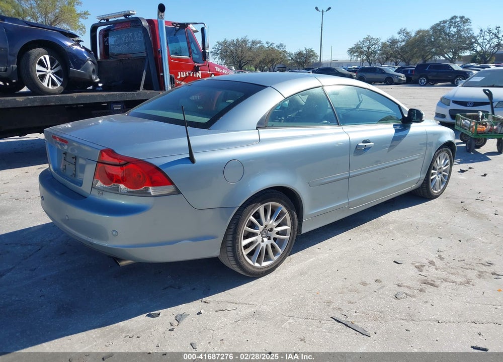 2008 VOLVO C70 T5 VIN: YV1MC67268J048654