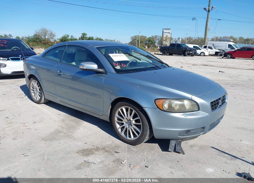 2008 VOLVO C70 T5 VIN: YV1MC67268J048654