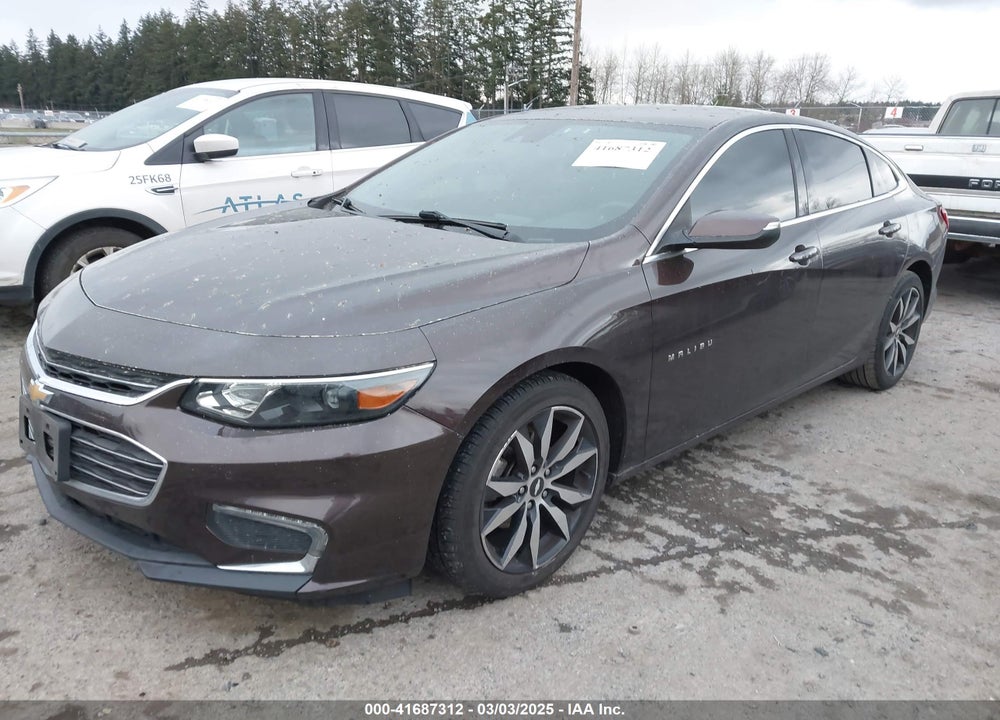 2016 CHEVROLET MALIBU VIN: 1G1ZF5SX5GF200854