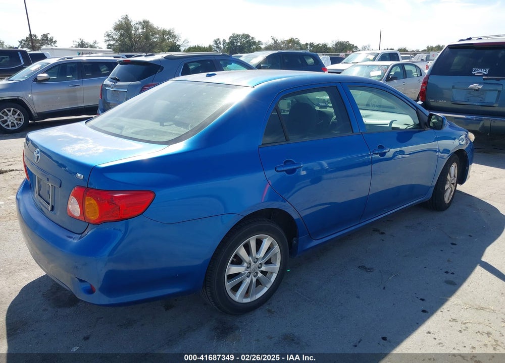 2009 TOYOTA COROLLA LE VIN: 1NXBU40E99Z001259