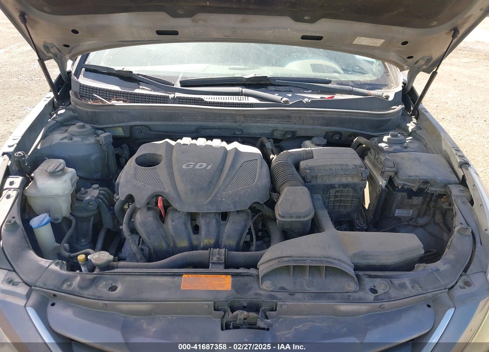2013 HYUNDAI SONATA VIN: 5NPEB4AC8DH593860