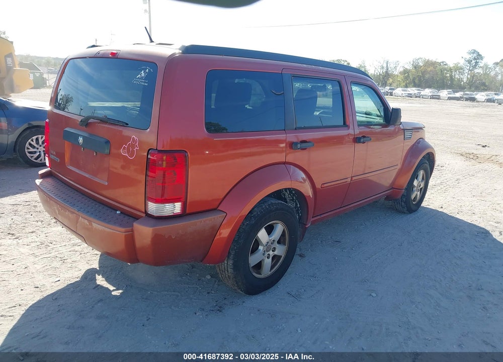 2007 DODGE NITRO VIN: 1D8GT28K27W596437