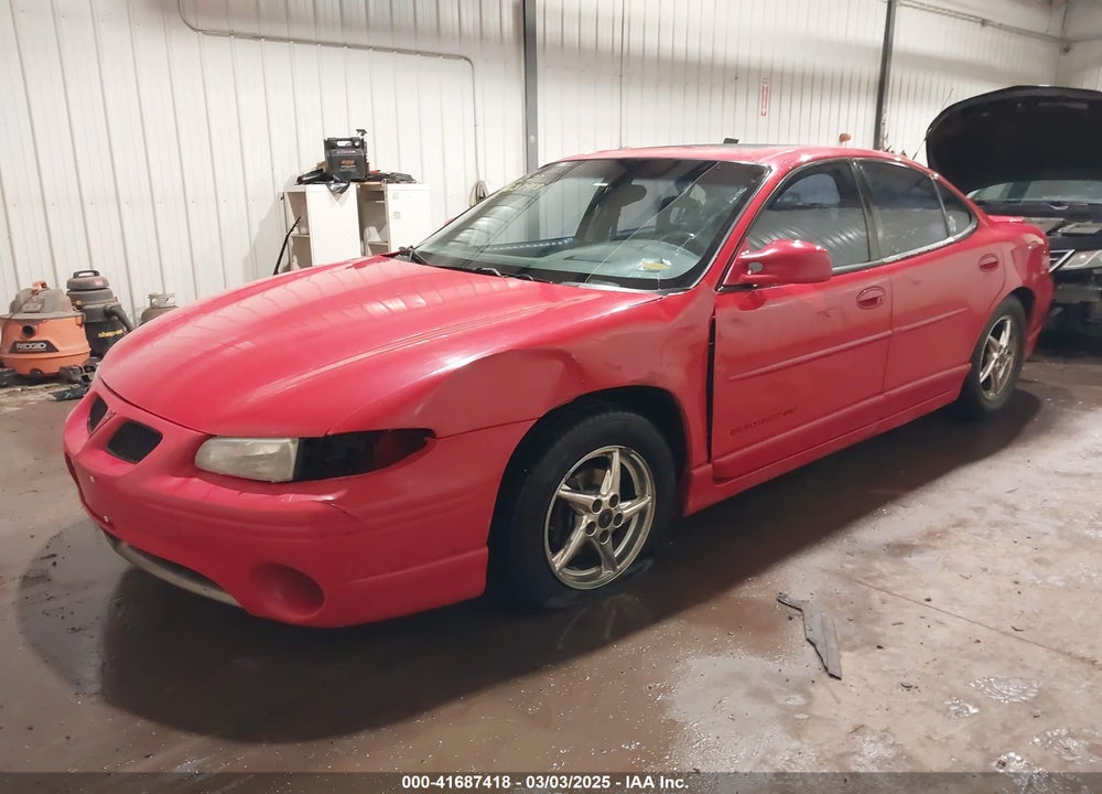 2002 PONTIAC GRAND PRIX GT VIN: 1G2WP52KX2F287952