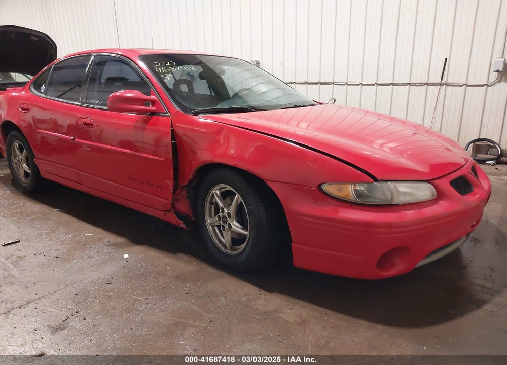 2002 PONTIAC GRAND PRIX GT VIN: 1G2WP52KX2F287952