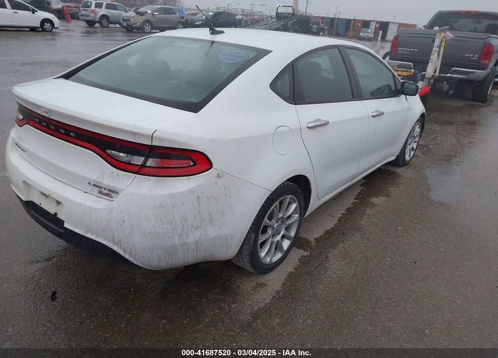 2014 DODGE DART LIMITED VIN: 1C3CDFCB7ED723589