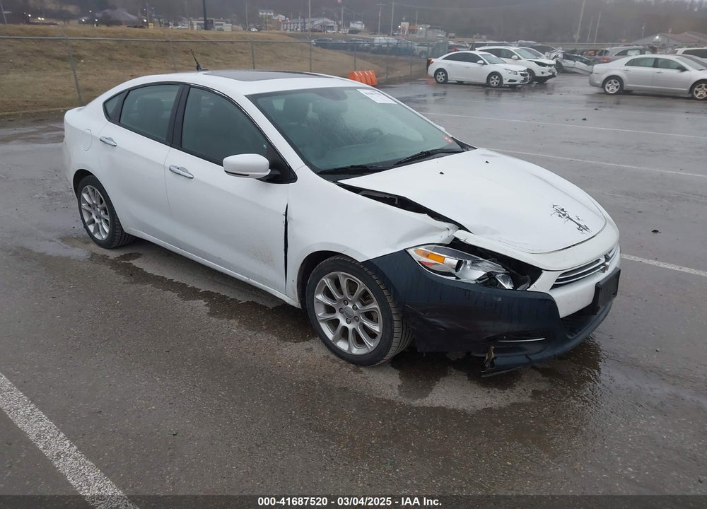 2014 DODGE DART LIMITED VIN: 1C3CDFCB7ED723589
