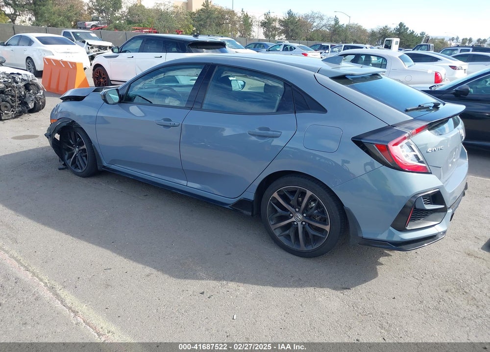 2021 HONDA CIVIC VIN: SHHFK7H40MU409920