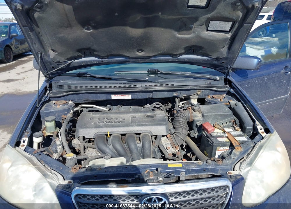 2006 TOYOTA COROLLA VIN: 2T1BR32EX6C594040