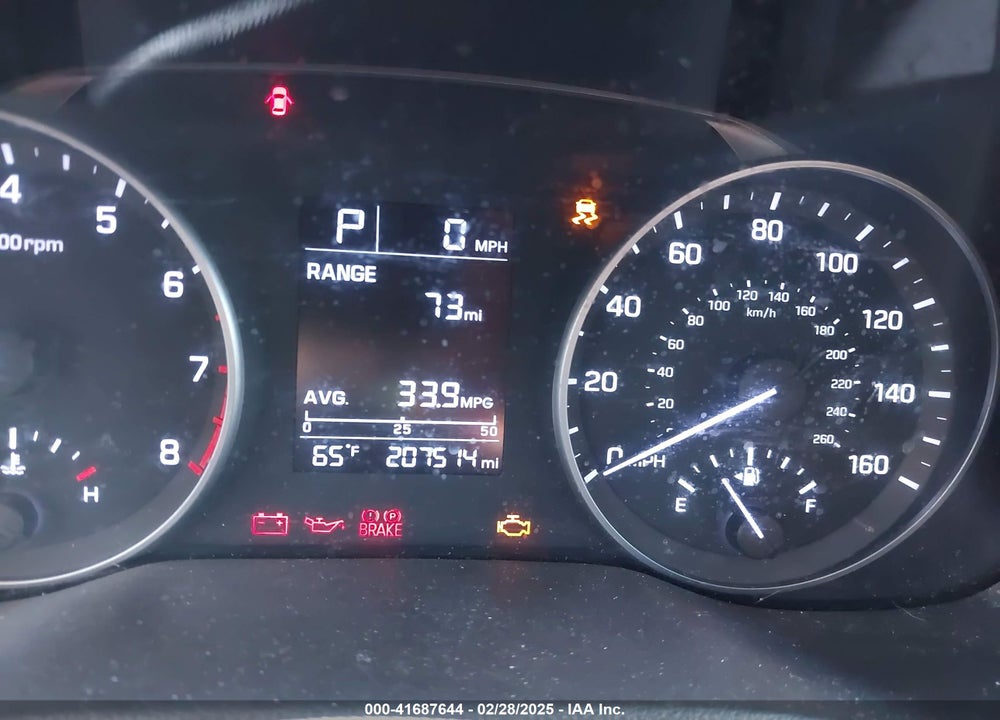 2017 HYUNDAI ELANTRA SE VIN: 5NPD74LF6HH167174