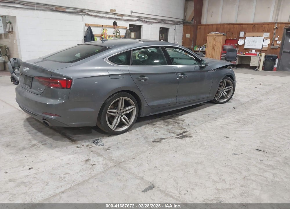 2018 AUDI A5 2.0T PREMIUM VIN: WAUENCF53JA134313