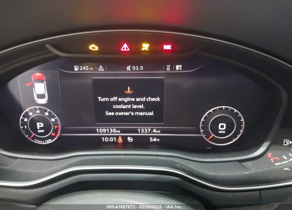 2018 AUDI A5 2.0T PREMIUM VIN: WAUENCF53JA134313