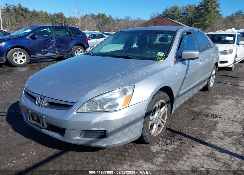 2007 HONDA ACCORD 2.4 EX VIN: 1HGCM56877A060293