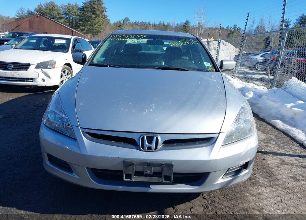 2007 HONDA ACCORD 2.4 EX VIN: 1HGCM56877A060293