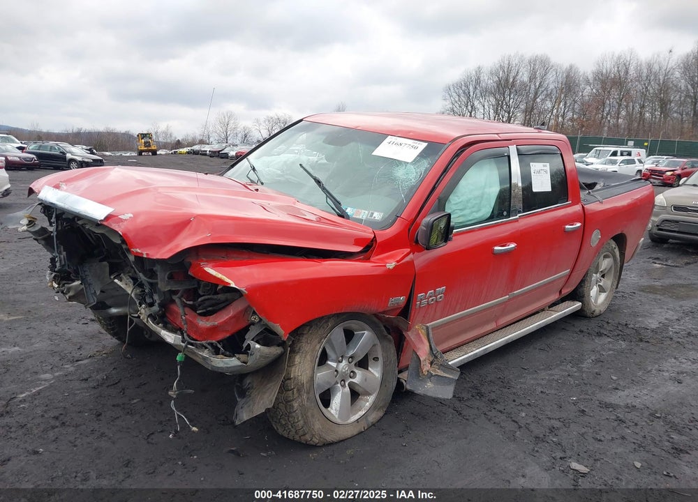 2014 RAM 1500 BIG HORN VIN: 1C6RR7LT1ES105970