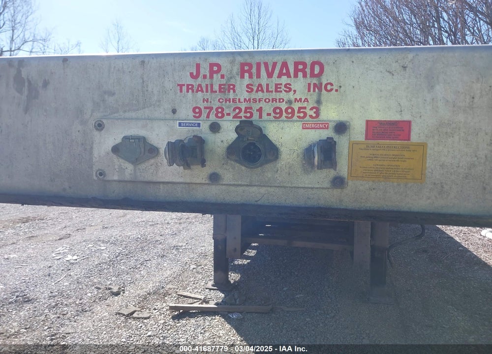 2017 TRANSCRAFT CORP BENSON TRAILER VIN: 1TTE532A5H3022637