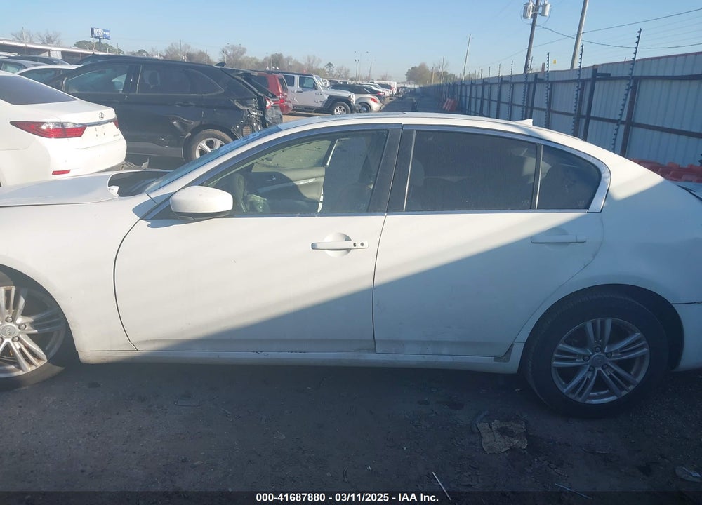 2013 INFINITI G37 VIN: JN1CV6APXDM721621