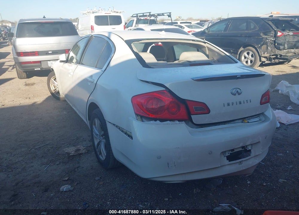 2013 INFINITI G37 VIN: JN1CV6APXDM721621