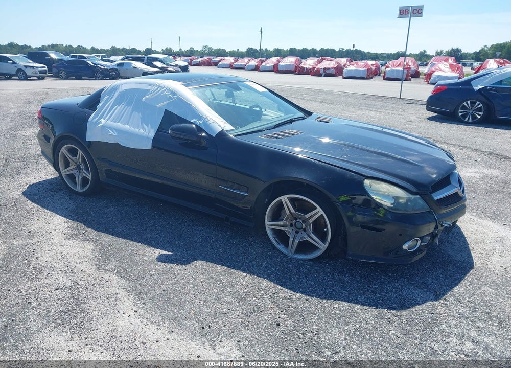 2011 MERCEDES-BENZ SL 550 VIN: WDBSK7BA0BF161710
