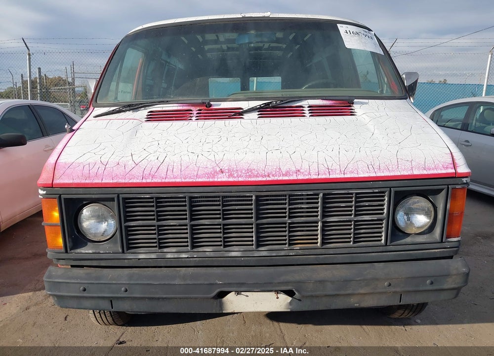 1984 DODGE RAM VAN B150 VIN: 2B7GB13T5EK319260