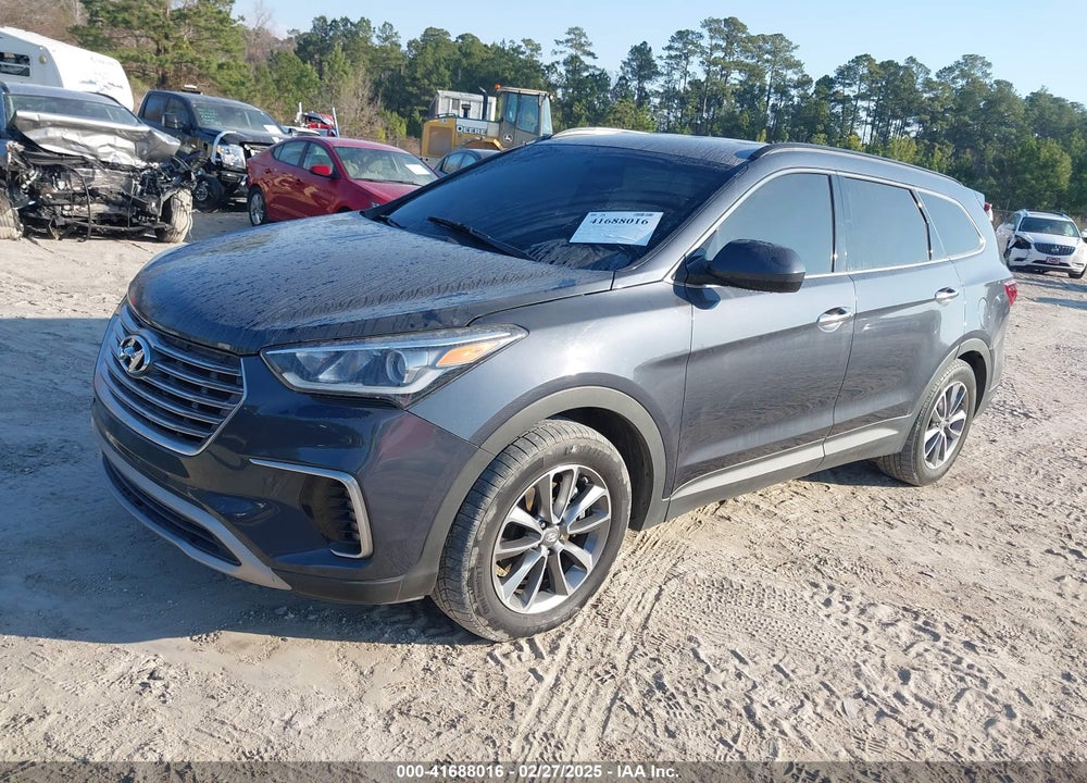 2017 HYUNDAI SANTA FE SE VIN: KM8SM4HF9HU167132